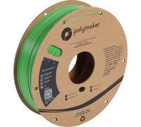 Polymaker PolySmooth PVB Filament 1.75mm Green Filament, 750g Cardboard Spool - Green PVB Filament Print Like PLA Filament 1.75, Easy Smoothable Post Process with IPA Alcohol, Work with Polysher