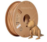 Polymaker PolyTerra PLA Wood Brown - 1.75 mm - 1 kg