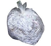 Polymax Long Clear Refuse Sacks 100 g (Pack of 200). Allows clear visibility of contents, useful for security checks, recycling or sorting waste