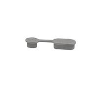 Polymer Button Cover Pair for RG Rotate Console Compact Power and AI Button Guard for Daily Carry Cases Storage Cap