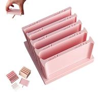 Polymer Clay Thickness Guide Tool, 5 Size Pottery Teaching Rolling Mud Stick, Adjustable Thickness for Even Clay Sheets, Ideal for Earrings, Jewelry & DIY Crafts (#3)