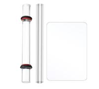 Polymer Clay Tools Kit, 2 Acrylic Clay Rollers, with Acrylic Board for Clay Molding and Sculpting Tools, for Shaping DIY Clay Crafts and Reshaping Clay