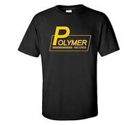 Polymer Records Spinal Tap Inspired Cult 80s Music Movie Film Mens T-Shirt Black