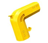 Polymer Table Cutting Machine Hose Connector 62-66 Mm Port Size, Two-Port Adapter, Quick-Install Fitting for Woodworking Shops Needing Fast Changeovers Polymer Connector