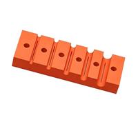 Polymer Wire Stripping Block 3.74in Multi-Slot Cable Guide Holder for Manual Cable Setup, Appliance Care and Home Use Wire Holder Jig Guide Prep Aid Hand Setup Slot Fixing Stand Appliance Service Home