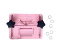 Polymers Clay Earring Drilling Tool with Fixed Plate and Calibration Marks for Hole Positioning in Various Shapes Earring Drill Tool