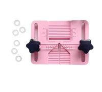 Polymers Clay Earring Drilling Tool with Fixed Plate and Calibration Marks for Hole Positioning in Various Shapes Earring Drilling Tool