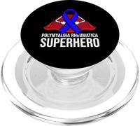 Polymyalgia Rheumatica Superhero Warrior Fighter Support PopSockets PopGrip for MagSafe