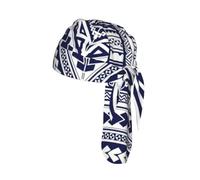 Polynesian Maori Tribal Pattern Printed Lightweight Cycling Bandana, Quick Dry Helmet Liner Hat, for Outdoor Hiking Climbing