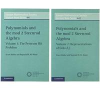 Polynomials and the mod 2 Steenrod Algebra 2 Paperback Volume Set: The Peterson Hit Problem / Representations of Gl(n,f2) (London Mathematical Society Lecture Note Series)