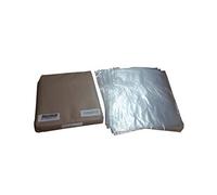 Polypack Polythene Ltd 100 Plastic Food or Crafts Use Bags 18" x 24" 457mm x 610mm - 100 gauge