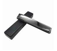 Polyphonic Harmonica 24 Holes Color Band Blues Folk Music Adult Instrument(3)
