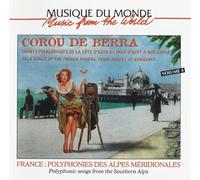 Polyphonies Des Alpes Meridionales: VOLUME 4;Music From The World;FOLK SONGS OF THE FRENCH RIVIE