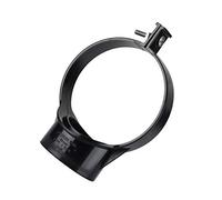 Polypipe 110mm 4" Soil Pipe Strap On Boss for Waste Pipe Bolt Type Fix Black SG40B