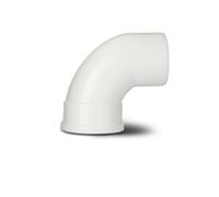 Polypipe 110mm Soil 92.5deg Bend Single Socket White SB409W