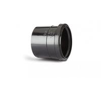 Polypipe 110mm Soil Single Socket Coupling Black SH43B