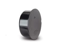 Polypipe 110mm Soil Socket Plug Black SH46B