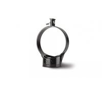 Polypipe 110mm Soil Strap Boss Open Back Fix Black SG40B