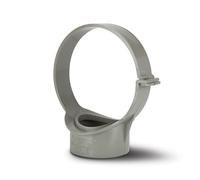 Polypipe 110mm Soil Strap Boss Open Side Fix Grey SG70G