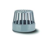 Polypipe 110mm Soil Vent Terminal Grey SV42G