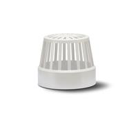Polypipe 110mm Soil Vent Terminal White SV42W