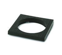 Polypipe 110mm Square Top Gully Surround - Black - UG418