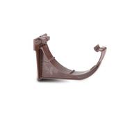 Polypipe 112mm Half Round Fascia Bracket - Brown - RR109BR