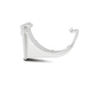 Polypipe 112mm Half Round Fascia Bracket - White - RR109W