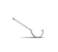 Polypipe 112mm Half Round Galvanised Side Rafter Bracket - RR112