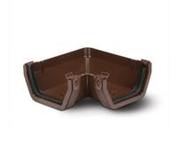 Polypipe 112mm Square Angle 90deg - Brown - RS203BR