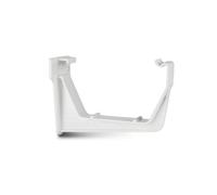 Polypipe 112mm Square Fascia Bracket - White - RS209W
