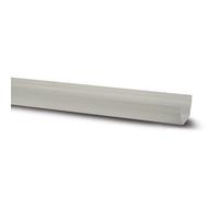 Polypipe 112mm Square Gutter 4mtr - White - RS201W