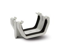 Polypipe 112mm Square Union Bracket - White - RS202W