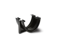 Polypipe 117mm Polyflow Union Bracket - Black - RD502B