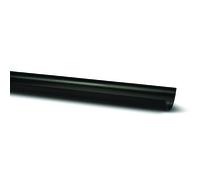 Polypipe 150mm Half Round Gutter 4mtr - Black - RL601B
