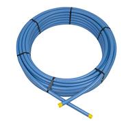 Polypipe 25 metre Roll of 25mm Blue Water Mains Service MDPE Pipe 2525BU