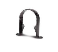 Polypipe 50mm Round Downpipe Bracket - Black - RM326B
