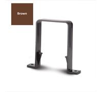 Polypipe 65mm Square Downpipe Bracket - Brown - RS226BR