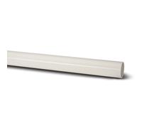 Polypipe 68mm Round Downpipe 5.5mtr - White RR124W