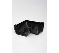 POLYPIPE Black RS203 90 Degree Angle for 112 x 65mm Square guttering System