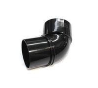 Polypipe (ex-Geberit) Key Terrain 2108.25.112 68mm (2.5") Downpipe Bend 112 Degree (Brown)