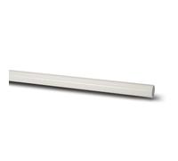 Polypipe Poly Waste Solvent Weld ABS Pipe 40mm x 3m White WS12W