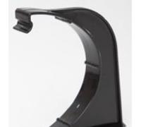 Polypipe Polyflow Deep Capacity [Black] Fascia Bracket RD509 for 117mmx 75mm PVCu Half Round deepline guttering Systems