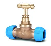 Polypipe PolyGuard Stopcock 32mm Black/Blue PGF41032