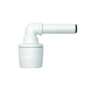 Polypipe Polymax 15mm Spigotx10mm Socket Elbow White Max101510