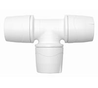 Polypipe PolyMax Equal Tee 15mm White MAX215