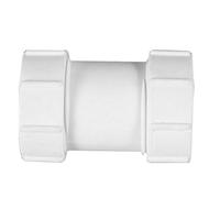 Polypipe PS32 Compression Waste 32mm Straight Connector White