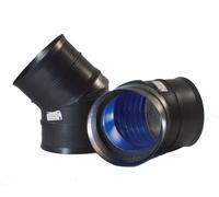 Polypipe Ridgidrain Twinwall 150mm Bend 45Deg