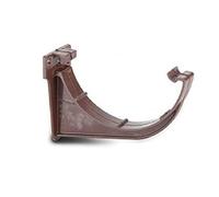 Polypipe RR109 Half Round Gutter Fascia Support Bracket 112mm Brown