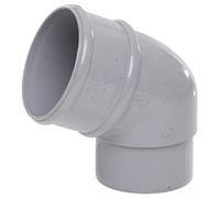 POLYPIPE RR127 Grey 112.5deg Offset Bend for 68mm downpipe
